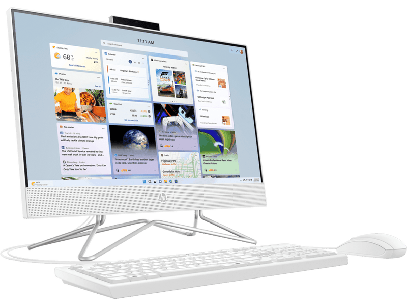 HP ALL - IN - ONE 22 - DD0304IN BUNDLE PC - SWIFT PERIPHERALS84J08PA