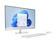 HP All in One 24, 13th Gen Intel Core i5 - 1334U, 8GB, 512GB SSD, 24 Inch FHD, Win 11, MS office 2024, Shell White, 24 - CR0477IN - SWIFT PERIPHERALS1093288