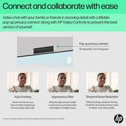 HP ALL - IN - ONE DESKTOP 24 PC, AMD RYZEN 5 7520U, 16 GB LPDDR5, 512GB SSD, 60.5 CM (23.8 INCH), DUAL 2W SPEAKERS,WINDOWS 11,MSO, SHELL WHITE, 5.27 KG, 24 - CR0025IN - SWIFT PERIPHERALSB0FZ7PA