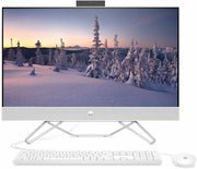 HP ALL - IN - ONE RYZEN 3 DUAL CORE (8 GB DDR4/1 TB/256 GB SSD/WINDOWS 11 HOME/AMD RADEON GRAPHICS/23.8 INCH SCREEN/24 - CB0789IN) WITH MS OFFICE (SNOW WHITE, 419 MM X 540.6 MM X 183.7 MM, 5.37 KG) - SWIFT PERIPHERALS4W112PA