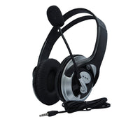 HP B4B09PA Over - Ear Wired Headphones with Microphone and 3.5mm Jack Connectivity - SWIFT PERIPHERALSB4B09PA
