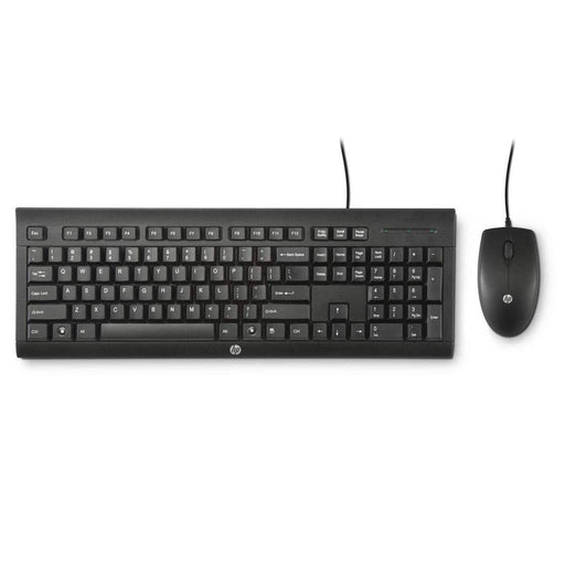 HP C2500 MULTIMEDIA SLIM USB WIRED KEYBOARD AND OPTICAL MOUSE COMBO (J8F15AA) - SWIFT PERIPHERALS104883