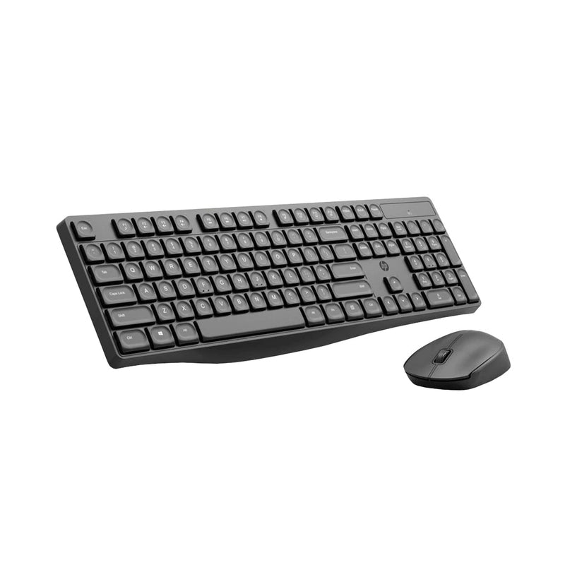 HP CS10 2.4GHz Wireless Keyboard and Optical Mouse Combo - Black - SWIFT PERIPHERALS7YA13PA