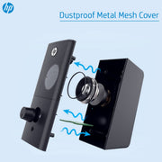 HP DHS - 2101 2.0 Portable Multimedia Wired Speaker with USB and 3.5mm AUX Connectivity - Black - SWIFT PERIPHERALS8CA76AA