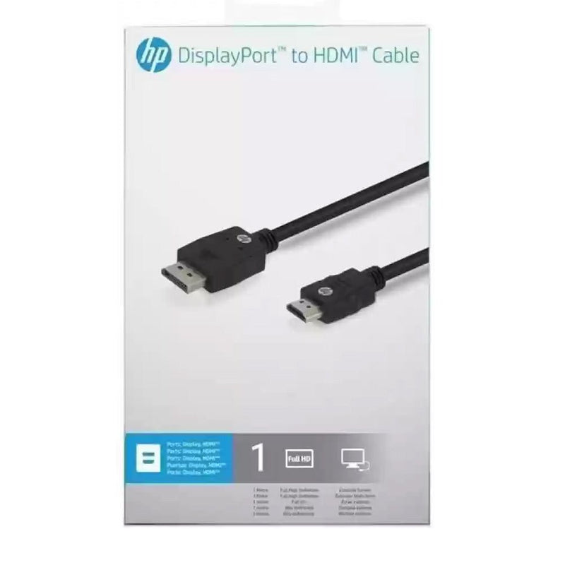 HP DisplayPort to HDMI 1.4 Cable - SWIFT PERIPHERALS5NA70PA