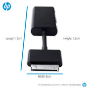 HP Dock Connector to Ethernet and VGA Adapter for EliteBook Folio Ultrabooks - SWIFT PERIPHERALSG7U78AA