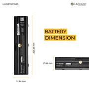 HP DV2000 Compatible Laptop Battery 47.52Wh 4400mAh 10.8V 6 Cell - SWIFT PERIPHERALSLHOBT6C1593