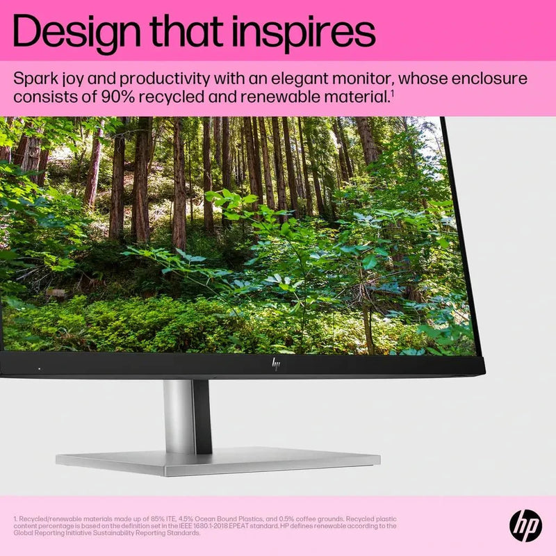 HP E24T G5 23.8 - inch Full HD IPS Touch Screen Monitor with On - Screen Controls - SWIFT PERIPHERALS6N6E6AA