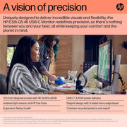 HP E32K G5 31.5" 2160p 4K UHD IPS Panel 99% sRGB Eye Ease USB - C Monitor with Speakers - SWIFT PERIPHERALS6N4D6AA