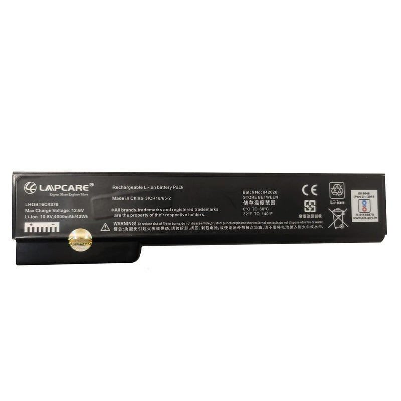 HP EliteBook 8460W 8460P 8560P 8570P 8470P Compatible Laptop Battery 4000mAh 10.8V 6 Cell - SWIFT PERIPHERALSLHOBT6C4378