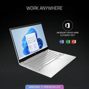 HP ENVY X360 13 - BF0121TU [CI5 - 1230U 12TH GEN/16GB DDR5/512GB SSD/WIN11 HOME+MSO/13.3 INCH/INTEGRATED GRAPHICS /1 YEAR(S)/SILVER] - SWIFT PERIPHERALS1084540