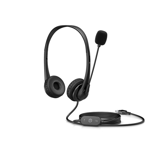 HP G2 Stereo USB Headset with Noise - Cancelling and Volume Control - SWIFT PERIPHERALS428K6PT