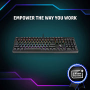 HP GK320 Mechanical Gaming RGB Wired USB Keyboard - SWIFT PERIPHERALS4QN01AA
