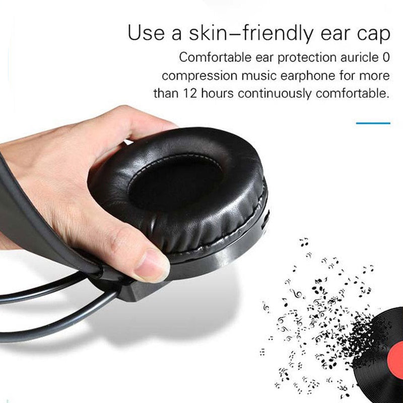 HP H100 Gaming Wired Over - Ear Headset with 50mm Driver and Microphone - SWIFT PERIPHERALS3DR59PA