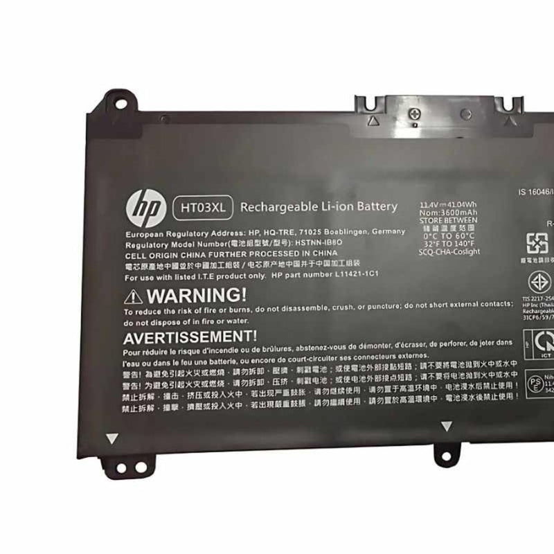 HP HT03XL Original OEM 3600mAh 11.4V 3 Cell Laptop Battery - SWIFT PERIPHERALSHT03XL-OEM-1
