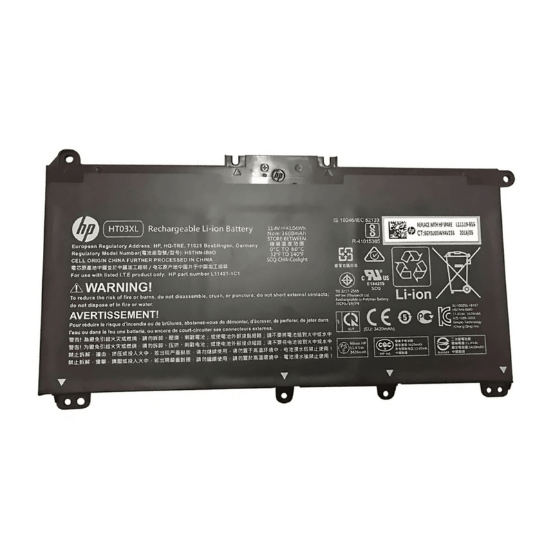 HP HT03XL Original OEM 3600mAh 11.4V 3 Cell Laptop Battery With 1 Year Warranty - SWIFT PERIPHERALSHT03XL-OEM-2