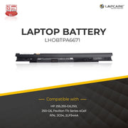 HP JC04 Compatible Laptop Battery 2000mAh 32.56Wh 14.8V 4 Cell - SWIFT PERIPHERALSLHOBTPA6671