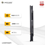 HP JC04 Compatible Laptop Battery 2000mAh 32.56Wh 14.8V 4 Cell - SWIFT PERIPHERALSLHOBTPA6671