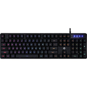 HP K300 Gaming RGB Wired USB Keyboard with Height Adjustment - SWIFT PERIPHERALS4QM95AA