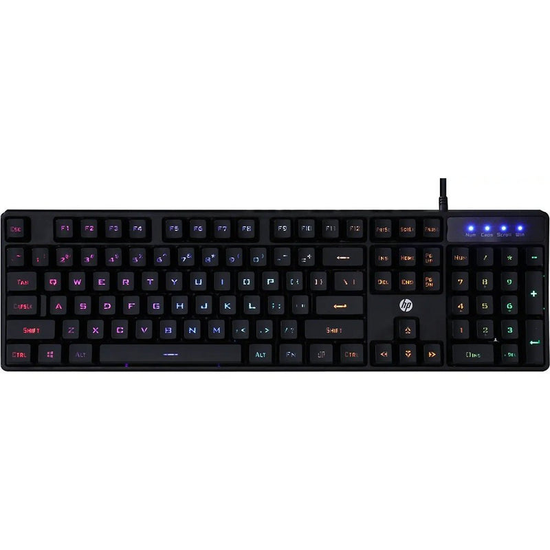 HP K300 Gaming RGB Wired USB Keyboard with Height Adjustment - SWIFT PERIPHERALS4QM95AA