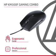 HP KM300F RGB Wired Keyboard and Mouse Gaming Combo with Adjustable DPI - SWIFT PERIPHERALS8AA01AA