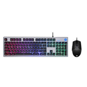 HP KM300F RGB Wired Keyboard and Mouse Gaming Combo with Adjustable DPI - SWIFT PERIPHERALS8AA01AA