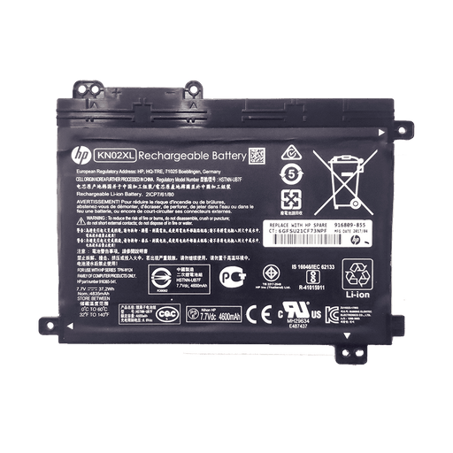 HP KN02XL Original OEM 37.2Whr 4835mAh 7.7V 2 Cell Laptop Battery - SWIFT PERIPHERALSKN02XL-OEM