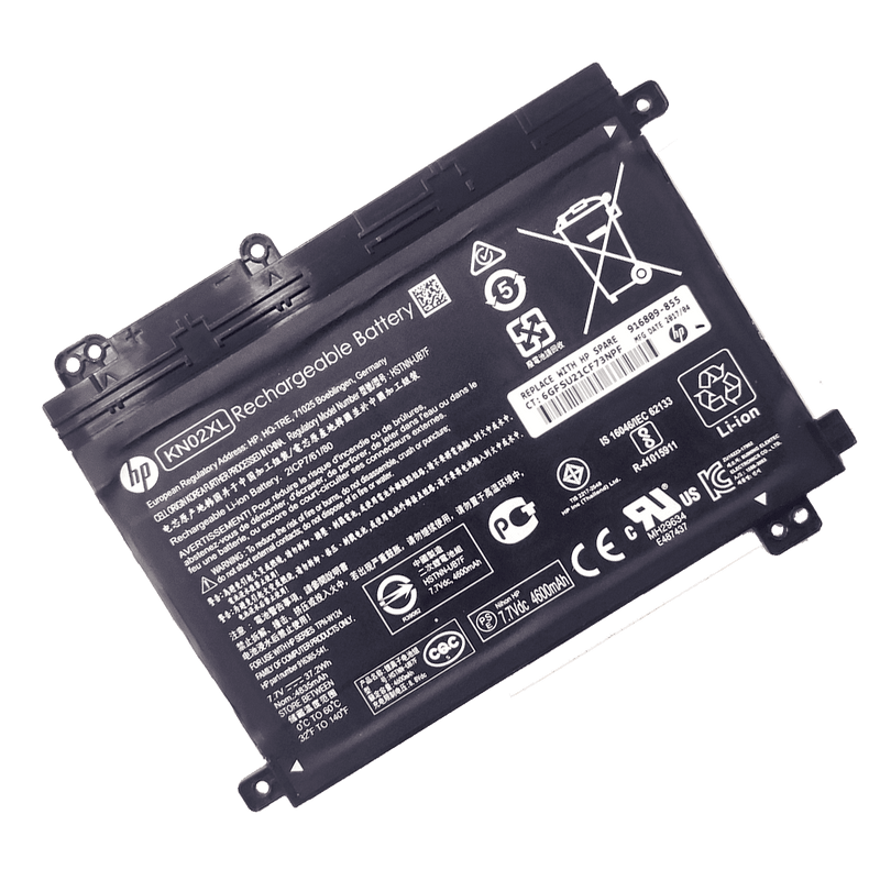 HP KN02XL Original OEM 37.2Whr 4835mAh 7.7V 2 Cell Laptop Battery - SWIFT PERIPHERALSKN02XL-OEM