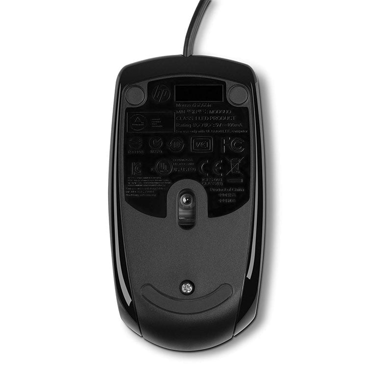 HP KY619AA 3 Button Optical Wired Mouse - SWIFT PERIPHERALSKY619AA
