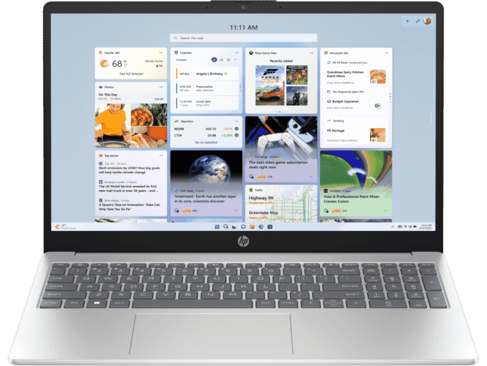 HP LAPTOP 15, INTEL CORE 3 100U,15.6 - INCH(39.6 CM),FHD,ANTI - GLARE,8GB DDR4,512GB SSD,DUAL SPEAKERS,WINDOWS 11,NATURAL SILVER,1.65 KG,S15 - FD1095TU - SWIFT PERIPHERALSHPLAPTOP-063