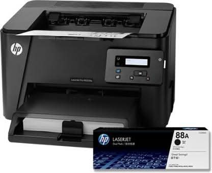 HP LASERJET PRO M202DW SINGLE FUNCTION WIFI MONOCHROME LASER PRINTER WHITE - SWIFT PERIPHERALS105633