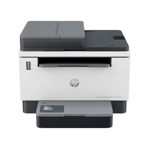 HP LASERJET TANK MFP 2606SDW, WIRELESS, PRINT, COPY, SCAN, 40 - SHEET ADF, HI - SPEED USB 2.0, ETHERNET, BLUETOOTH LE, UP TO 22 PPM, 250 - SHEET INPUT TRAY, 1 - YEAR WARRANTY, BLACK AND WHITE, 381U2A - SWIFT PERIPHERALS107422