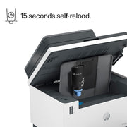 HP LASERJET TANK MFP 2606SDW, WIRELESS, PRINT, COPY, SCAN, 40 - SHEET ADF, HI - SPEED USB 2.0, ETHERNET, BLUETOOTH LE, UP TO 22 PPM, 250 - SHEET INPUT TRAY, 1 - YEAR WARRANTY, BLACK AND WHITE, 381U2A - SWIFT PERIPHERALS107422