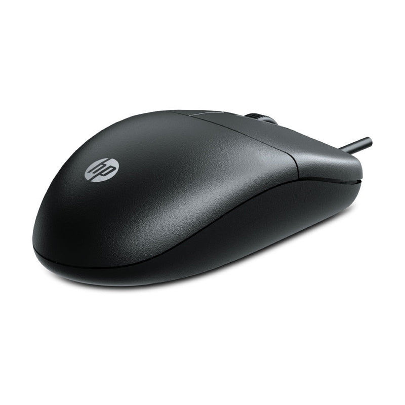 HP M050 3 Button 1200 DPI USB Wired Mouse (Black) - SWIFT PERIPHERALS7J4G9AA