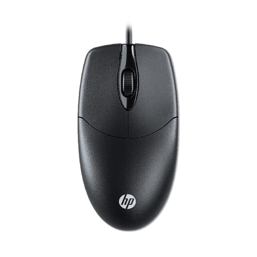 HP M050 3 Button 1200 DPI USB Wired Mouse (Black) - SWIFT PERIPHERALS7J4G9AA