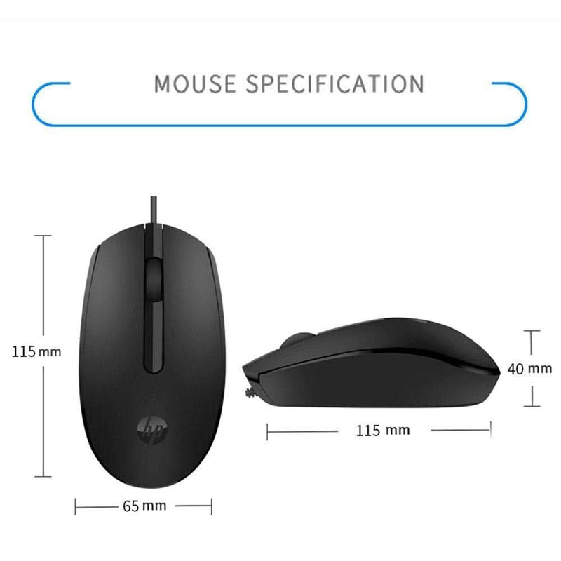 HP M10 WIRED USB MOUSE - SWIFT PERIPHERALS101390