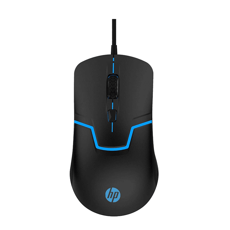 HP M100 Wired Optical Gaming Mouse with 3 Buttons and Adjustable DPI Up to 1600 - SWIFT PERIPHERALS3DR60PA
