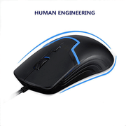 HP M100 Wired Optical Gaming Mouse with 3 Buttons and Adjustable DPI Up to 1600 - SWIFT PERIPHERALS3DR60PA