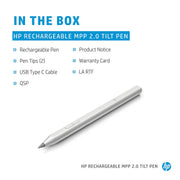 HP MPP 2.0 Rechargeable Tilt Pen with USB - C 30 Days Battery Life and Custom Buttons - SWIFT PERIPHERALS3J123AA