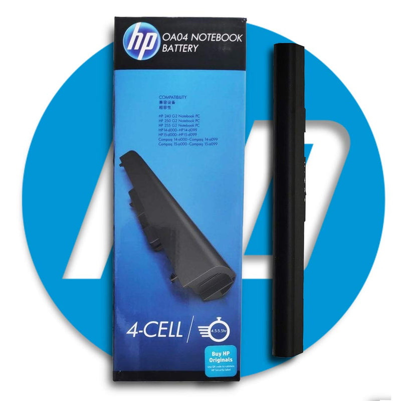 HP OA04 Original OEM 41Whr 2660mAh 14.6V 4 Cell Laptop Battery for Select HP Laptops - SWIFT PERIPHERALSOA04-OEM