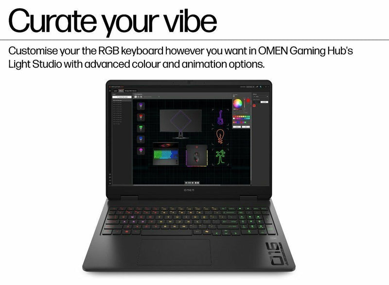 HP OMEN 16 AM0239TX [CI7 - 14650HX/24GB/1TB SSD/WIN11 HOME+MS24/16.0"/8GB - RTX5060 GRAPHICS/1 YEAR(S)/BLACK] - SWIFT PERIPHERALS1096000