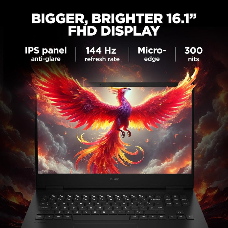 HP OMEN 16 GAMING WF1096TX [CI7 - 14650HX 14TH GEN/16GB/1TB SSD/WIN11 HOME/16.0 INCH/8GB - RTX4060 GRAPHICS /1 YEAR(S)/BLACK] - SWIFT PERIPHERALS1089143