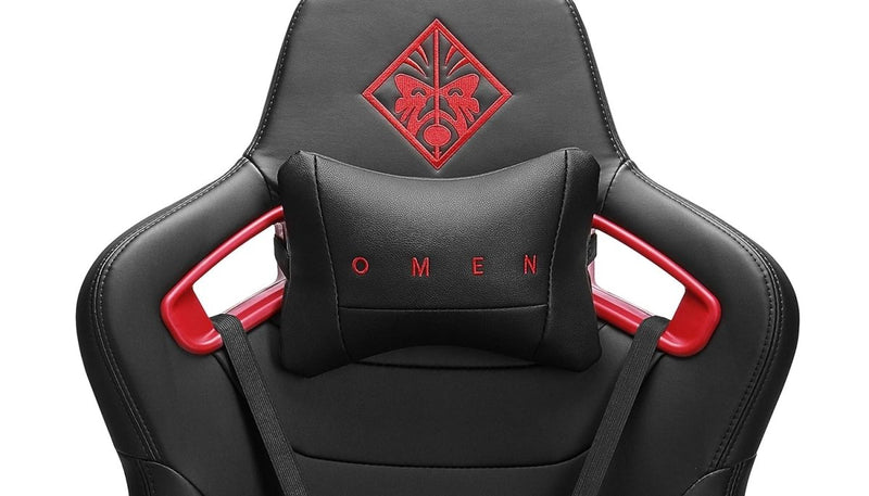 HP OMEN Citadel Gaming Chair with 135° Adjustable Seat and 4D Armrest Built - in Pillows for Comfort - SWIFT PERIPHERALS6KY97AA