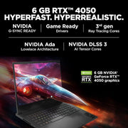 HP OMEN GAMING, 14TH GEN INTEL CORE I7 - 14650HX, 6GB NVIDIA RTX 4050, 16GB DDR5, 1TB SSD,16.1 - INCH (40.9 CM), FHD, IPS, GAMING LAPTOP 144HZ, RGB BACKLIT KB,(WIN 11, OFFICE 21, BLACK, 2.39 KG) WF1171TX - SWIFT PERIPHERALSHplaptop-0099