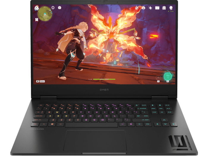 HP OMEN GAMING LAPTOP, 13TH GEN INTEL CORE I7 - 13620H, 8GB RTX 4060 GPU, 16.1 - INCH (40.9 CM), FHD, IPS, 144HZ, 16GB DDR5, 1TB SSD, RGB BACKLIT KB, B&O, DUAL SPEAKERS (BLACK, 2.35 KG), WD0012TX - SWIFT PERIPHERALSHPLAPTOP-047