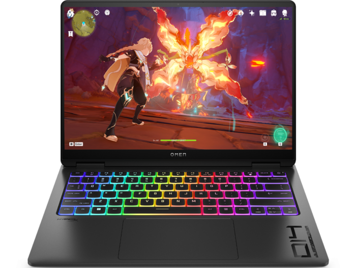 HP OMEN TRANSCEND,BUILT - IN AI,INTEL CORE ULTRA 7 155H,8GB RTX 4060 GPU,14 - INCH (35.6 CM),2.8K,OLED,48 - 120HZ,500 NITS,16GB LPDDR5X,1TB SSD,RGB BACKLIT KB,(MSO,BLACK,1.63 KG),FB0007TX - WINDOWS 11 HOME - SWIFT PERIPHERALSHPLAPTOP-042