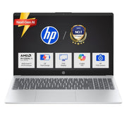 HP OMNIBOOK 3 15 FN0007AU [AI R5 - 340/16GB/512GB SSD/WIN11 HOME+MS24/15.6"/INTEGRATED GRAPHICS/1 YEAR(S)/SILVER] - SWIFT PERIPHERALS1095126