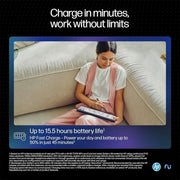 HP OMNIBOOK ULTRA FLIP NEXT GEN AI PC ULTRA 7 (32GB RAM/1TB SSD/2.8K OLED 16:10 90% STBR TOUCHSCREEN 500 NITS/WINDOWS 11/9MP CAMERA/POLY STUDIO/BACKLIT KB/MSO/14 INCH (35.6CM)/BLUE/1.34KG) FH0046TU LAPTOP - SWIFT PERIPHERALSHplaptop-0081