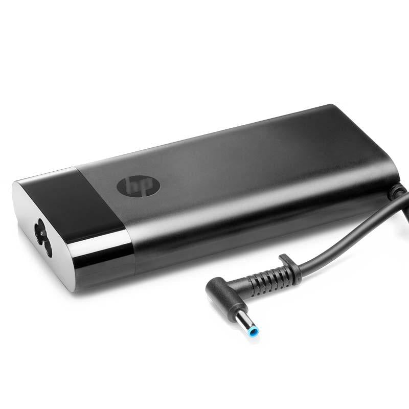 HP Original OEM 135W 19.5V 6.9A 4.5mm Blue Pin Slim AC Adapter - Black - SWIFT PERIPHERALSHP-135W-BluePin