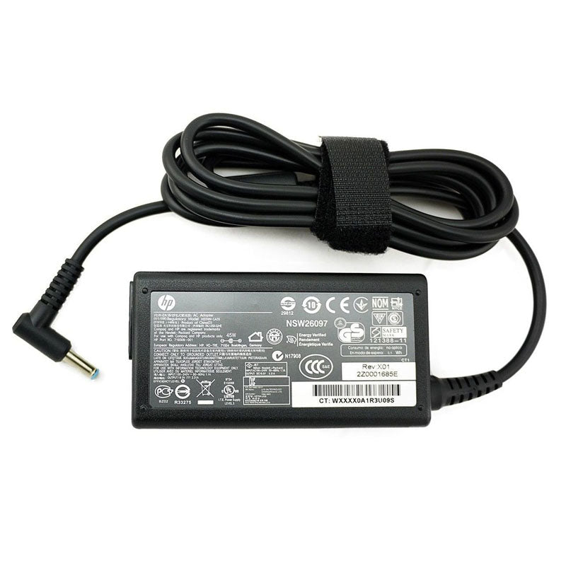HP Original OEM 45W 4.5mm Small Blue Pin 19.5V 2.37A Laptop Charger Adapter - SWIFT PERIPHERALSH6Y88AA